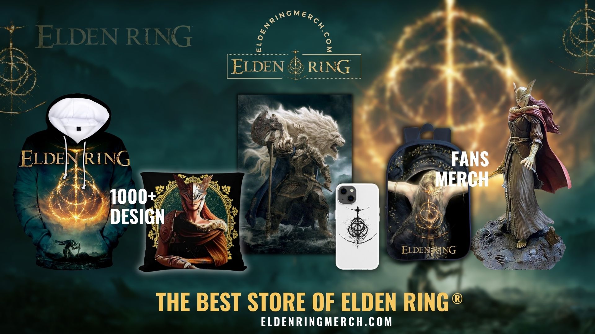 Elden Ring Store Web Banner - Elden Ring Merch