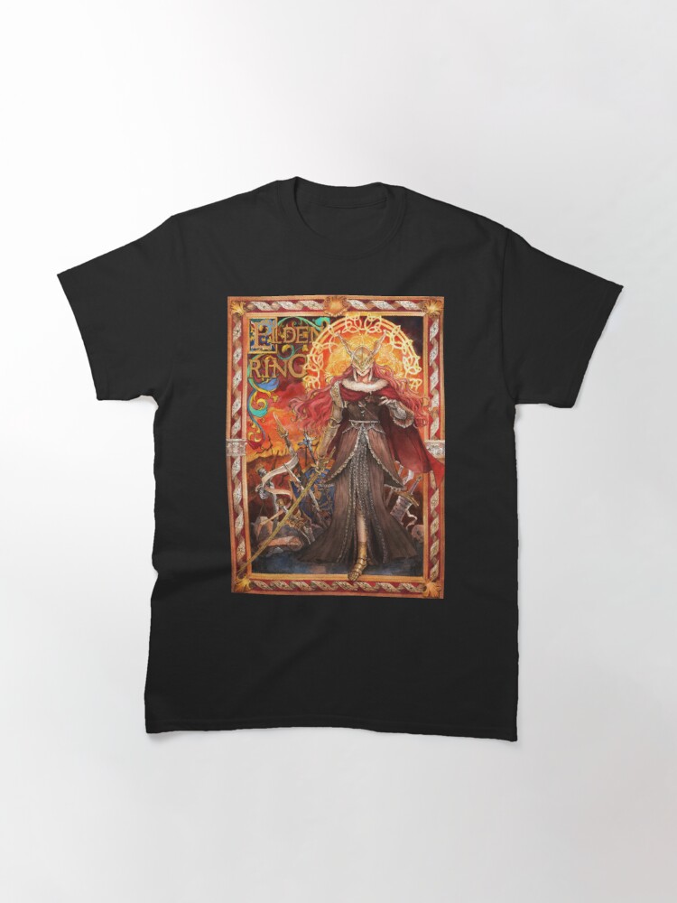 Elden Ring T-Shirts - Malenia Elden Ring Liuyuart Liuyu art