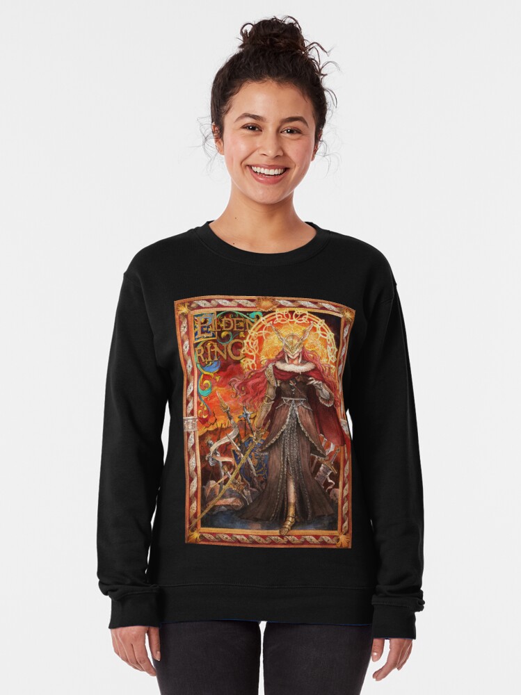 Elden Ring Sweatshirts - Malenia Elden Ring Liuyuart Liuyu art